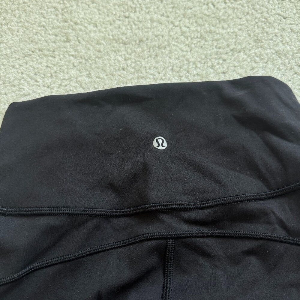 Lululemon Black Leggings- Size 4